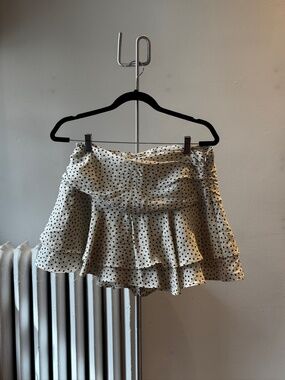 Zara Polka Dot Mini Skirt